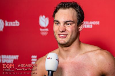 NR Nyls Korstanje net niet genoeg voor finale 100 meter vlinderslag; Caspar Corbeau zevende